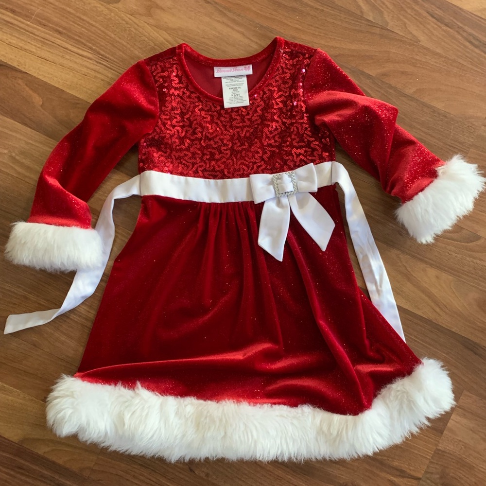 Bonnie Jean Christmas Dress size 3